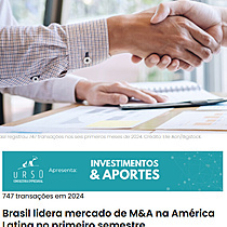 Brasil lidera mercado de M&A na Amrica Latina no primeiro semestre